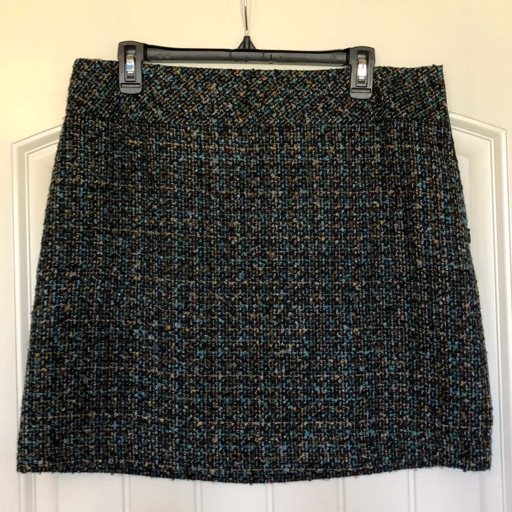 Loft tweed skirt